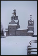 Church of the Hodigitria Icon of the Virgin (1763), north view, Kimzha, Russia; 2000
