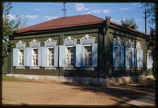 Wooden house (Krupskaia Street), (late 19th century), Kiakhta, Russia; 2000