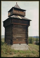 Log fort tower (late 17th century), Bel'sk, Russia; 2000