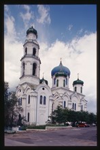 Church of the Nativity of Christ (1848), southwest view, Kyshtym, Russia; 2003