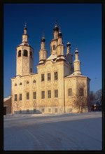 Church of the Entry into Jerusalem (1774-94), south facade, Tot'ma, Russia 1997.