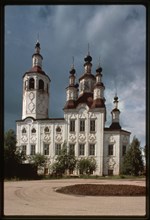 Church of the Entry into Jerusalem (1774-94), south facade, Tot'ma, Russia 1996.