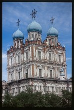 Church of the Presentation of the Virgin (1688-93), southwest view, Sol'vychegodsk, Russia 1999.