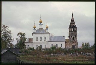 Church of the Trinity (1802), north view, Semenovskoe, Russia; 2001