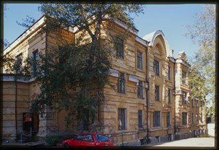 Synagogue (1907), north facade, Chita, Russia; 2000