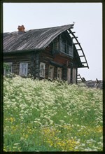 Log house (late 19th century), Shelomya, Russia; 2000