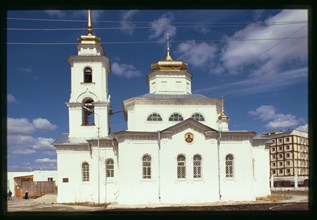 Church of Saint Nicholas, (1852), south view, Yakutsk, Russia; 2002