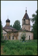 Church of St. Nicholas (1842), northwest view, Shelomya, Russia; 2000