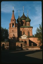 Church of the Archangel Michael (1658-82), west facade, Yaroslavl, Russia 1988.
