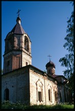 Church of St. Nicholas (1842), southwest view, Shelomya, Russia; 2000