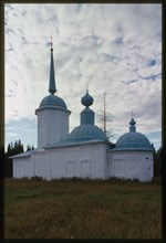 Church of All Saints (1815-1817), southeast view, Cherdyn', Russia; 2000