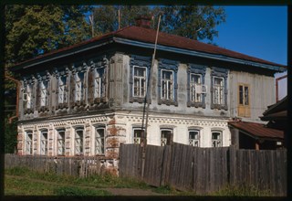 Yaborov house (late 19th century), Cherdyn', Russia; 2000