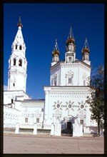 Church of the Trinity (1703-12), south view, Verkhotur'e, Russia 1999.
