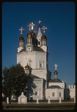 Church of the Trinity (1703-12), east view, Verkhotur'e, Russia 1999.