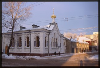 Church of St. Nicholas (1904), legation of St. Nicholas-Korelskii Monastery, Arkhangelsk, Russia 1999.