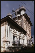 Church of St. Nicholas (1705), southeast view, Nyrob, Russia; 2000