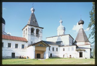 Nativity. St. Ferapont Monastery, southwest view, Ferapontovo, Russia 1998.
