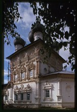 Church of St. Nicholas (1705), south view, Nyrob, Russia; 2000