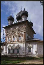 Church of St. Nicholas (1705), southwest view, Nyrob, Russia; 2000