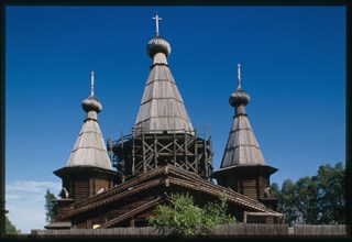 Cathedral of the Dormition (1711-1717), west facade, Kem', Russia; 2001