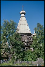 Cathedral of the Dormition (1711-1717), east view, Kem', Russia; 2000