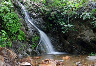 Waterfall at headwaters of San Juan Creek Watershed