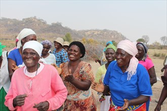 Women singing in Buhera, Zimbabwe ca. 27 July 2016