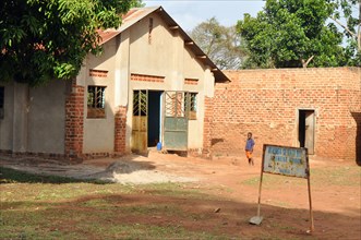 Bukongo Seventh Bay Adventist Church in Iganga, Uganda, the location of a community outreach event done in response to the recent measles outbreak ca. 5 March 2018