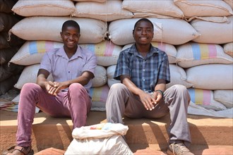 Smallholder farmers in Malawi Africa ca. 20 October 2015