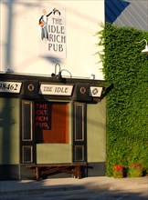 The Idle Rich Pub drinking establishment in the Uptown area of Dallas, TX