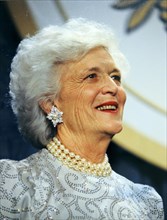 First Lady Barbara Bush