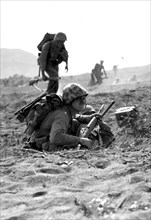 D-Day plus 1 on Iwo Jima