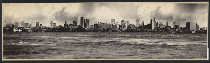 New York skyline, 1902