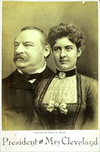 Grover Cleveland and wife