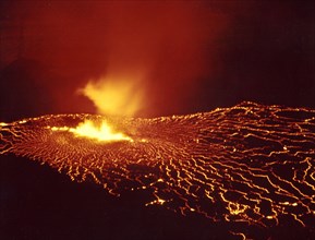 Kilauea Crater eruption, Hawaii