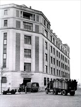 The 194th General Hospital arriving in Paris