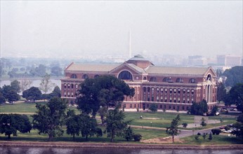 An aerial view of the National War College