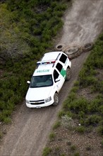 South Texas McAllen aerials of Border Patrol