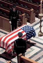 Funeral of a fallen soldier