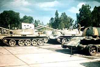 Soviet 55 main battle tanks