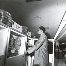 1969 Automatic Data Processing center early computers