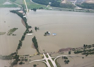 2011 USDA Secretary Tom Vilsack Iowa/Nebraska Flood Visit