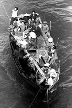 Boat carrying 35 Vietnamese refugees