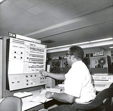 Automatic Data Processing Center USDA 1969 early computers