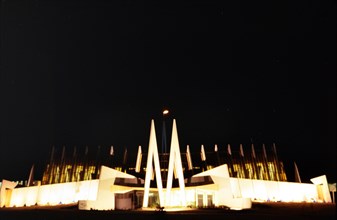 Building on the campus of Oral Roberts University in Tulsa Oklahoma