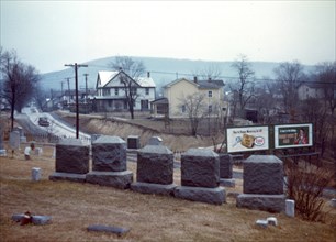 Cemetery at edge of Romney