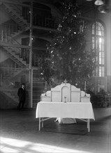 Christmas tree at the district jail for its prisoners