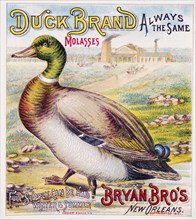 Duck brand molasses. Bryan Bro's New Orleans