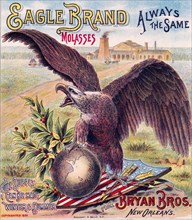 Eagle brand molasses. Bryan Bros. New Orleans