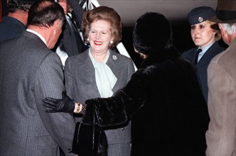 England's Prime Minister Margaret Thatcher